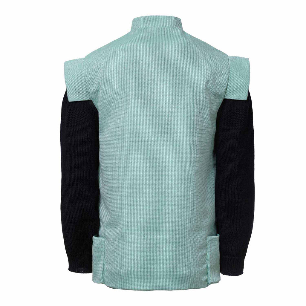 Pirate Jacket Organic Cotton Jacket with Knitted Sleeves