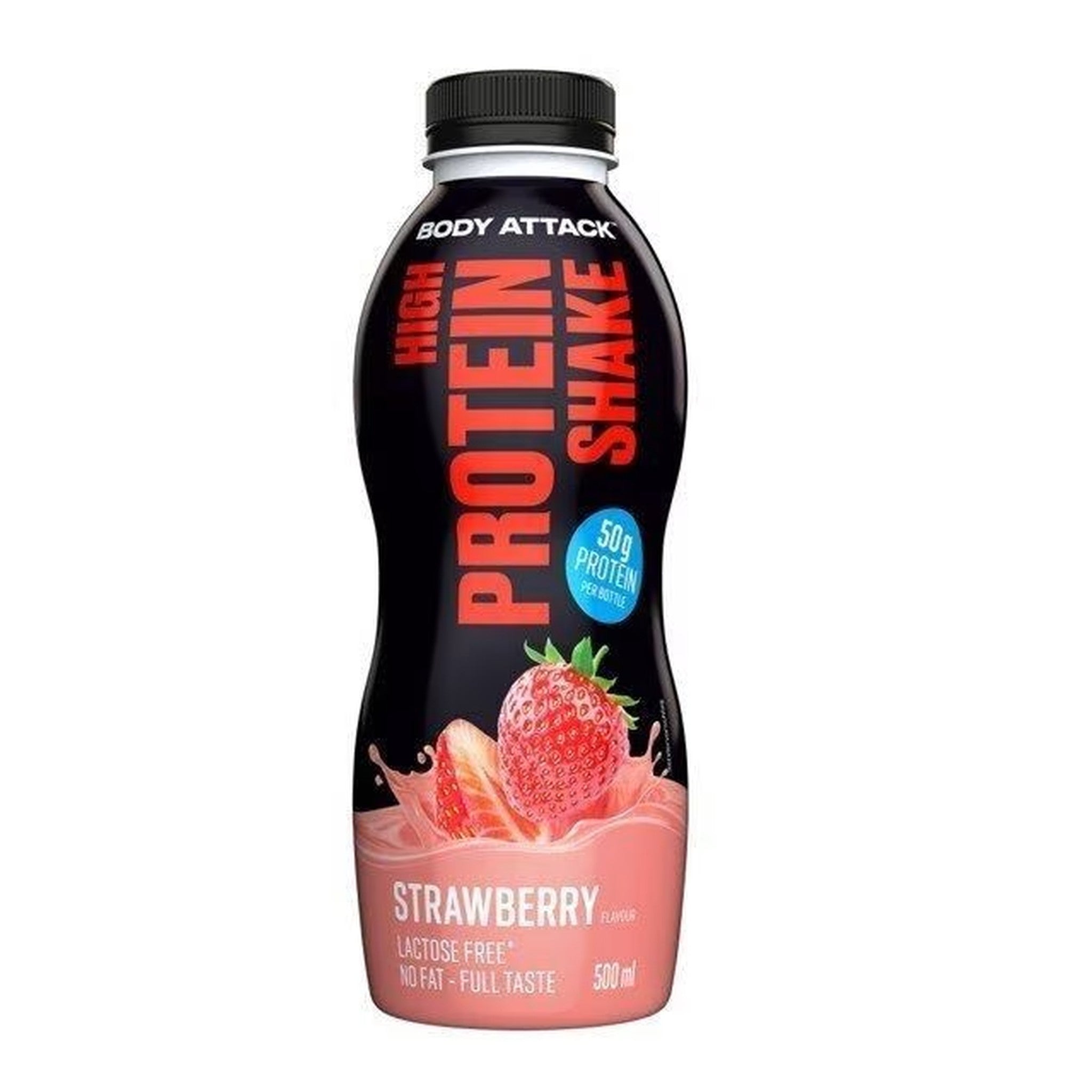 Body Attack High Protein Shake 12x500ml