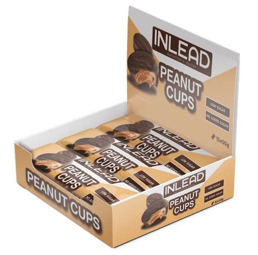 INLEAD Peanut Cups - Karton 15 x 50g INAKTIV