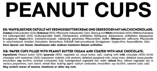 INLEAD Peanut Cups - Karton 15 x 50g INAKTIV