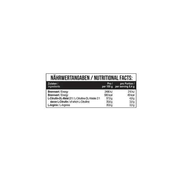MST - Citrulline Malat 300g Unflavored